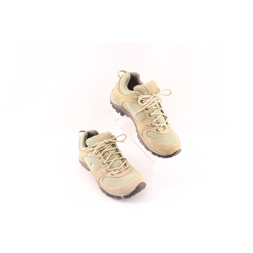 Garmont Hiking‎ Shoes Women's Size 7 US Green Brown Low Top Vibram Soles